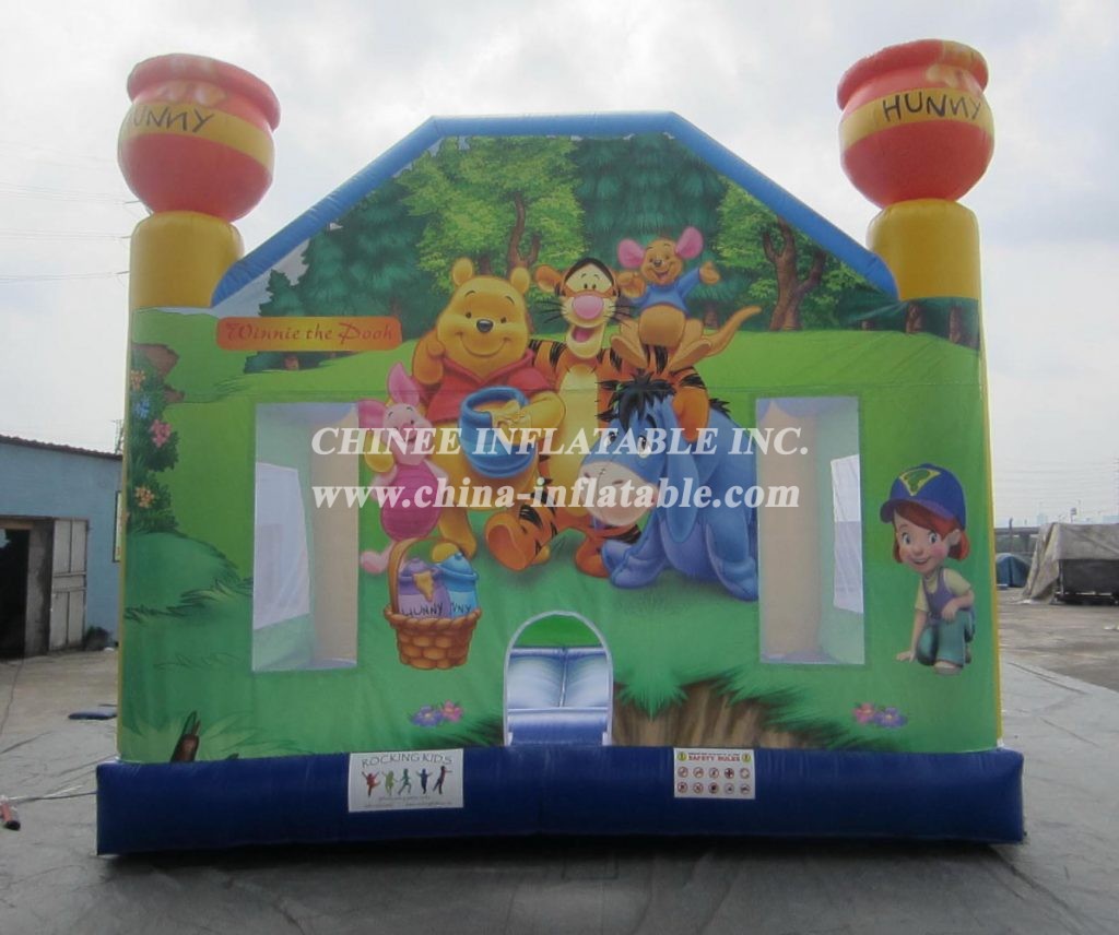 T2-561 Disney Winnie The Pooh Inflatable Bouncer