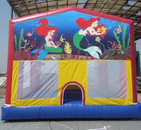 T2-662 Disney Mermaid Inflatable Bouncers