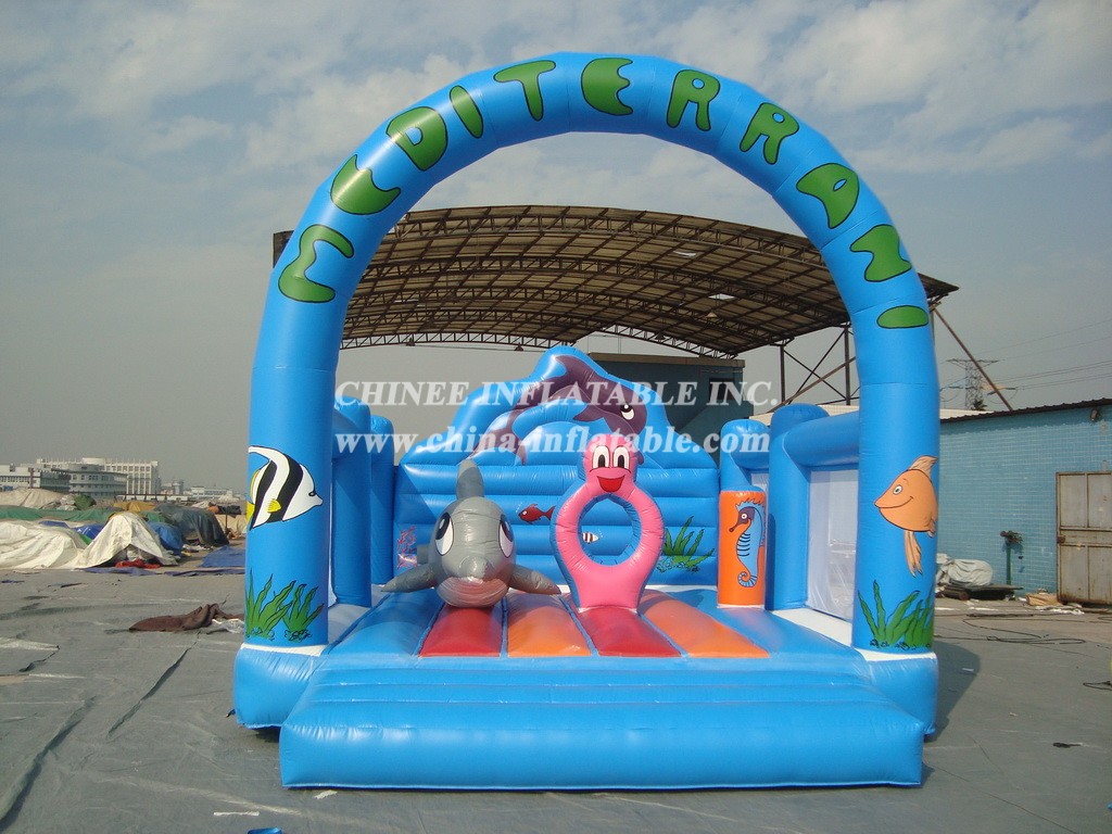 T2-3071 Undersea World Inflatable Bouncers