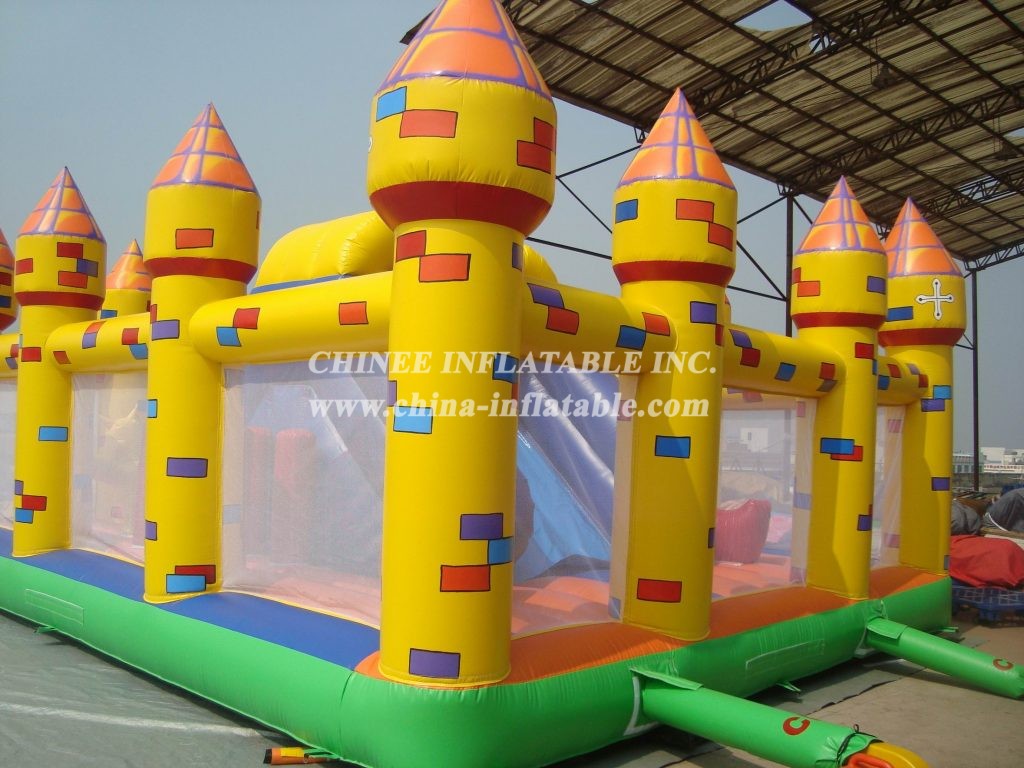 T6-325 Jungle Theme Inflatable Castles