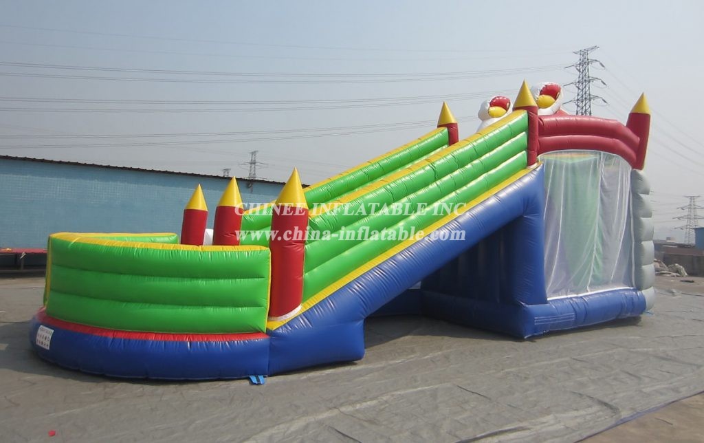 T7-419 Inflatable Castle Obstacles Courses