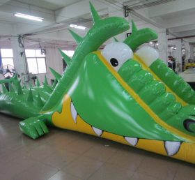 T7-156 Crocodile Inflatable Obstacles Courses