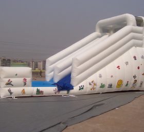 T8-172 White Giant Inflatable Slide