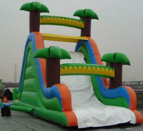 T8-238 Giant Jungle Theme Inflatable Slide For Outdoor Used