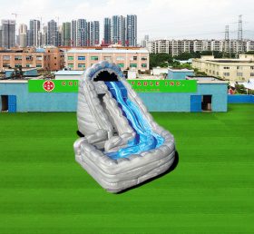 T8-506 Wild Rapids Giant Inflatable Dry Slide For Outdoor Used