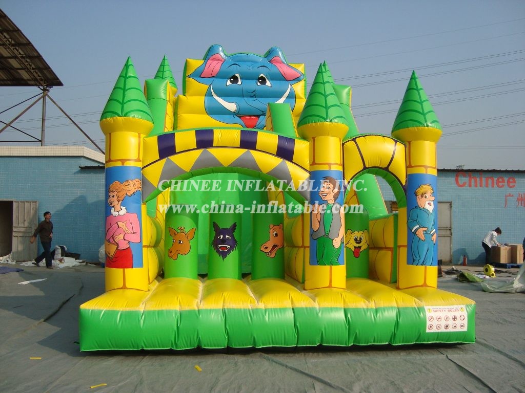 T8-694 Castle Inflatable Slides For Kid