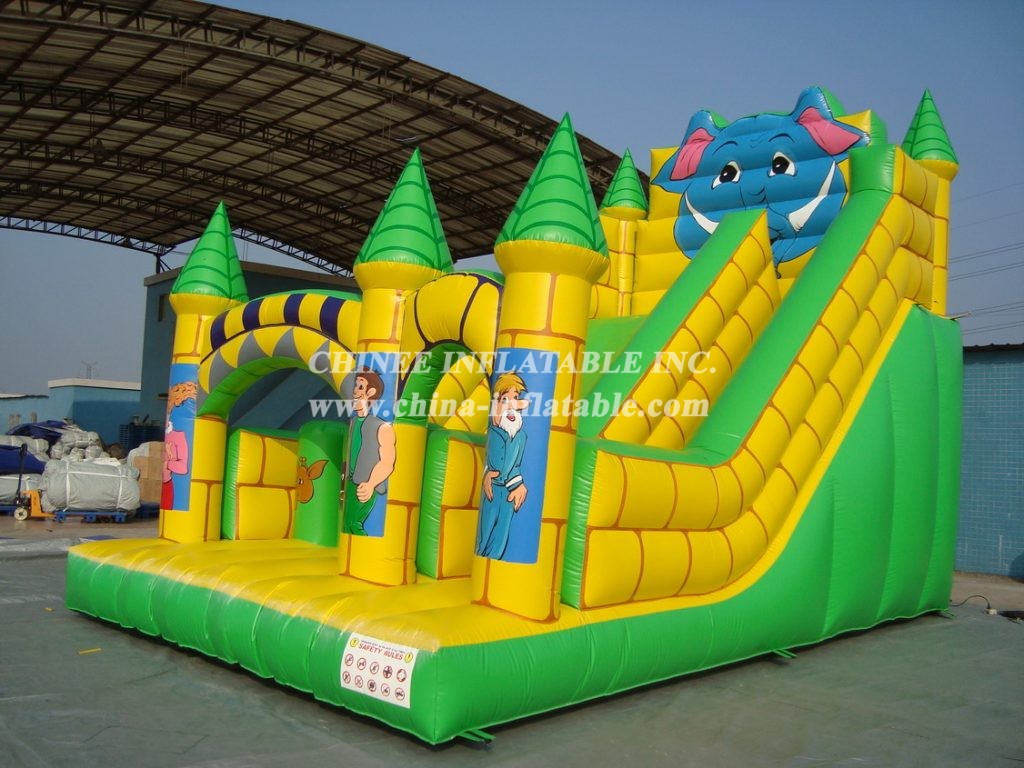 T8-694 Castle Inflatable Slides For Kid