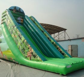T8-697 Inflatable Slides Jungle Theme Giant Slide