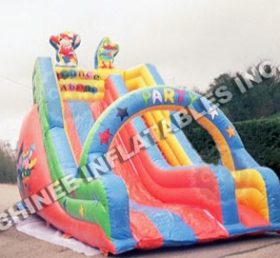 T8-760 Happy Clown Inflatable Dry Slide For Kids