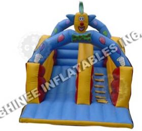 T8-783 Happy Clown Inflatable Slide