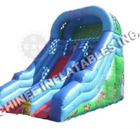 T8-799 Giant Cartoon Inflatable Dry Slide For Adult