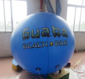 B2-13 Outdoor Advertising Giant Inflatable Blue Balloon