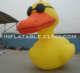 Cartoon1-691 Yellow Duck Inflatable Cartoons