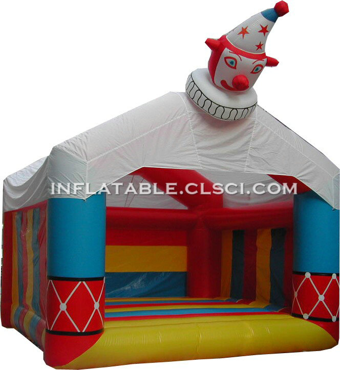 T2-174 Happy Clown Inflatable Bouncers