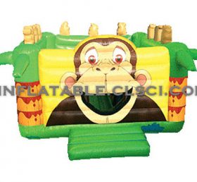 T2-1026 Jungle Theme Inflatable Bouncer