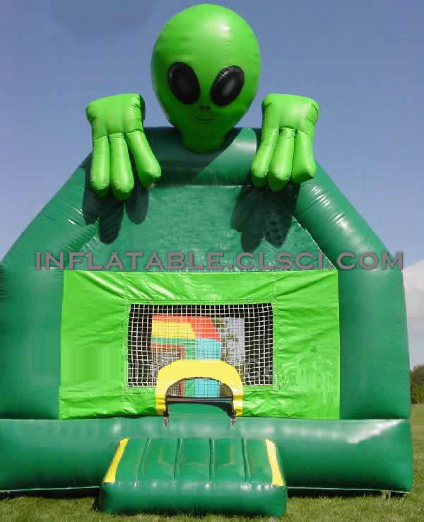 T2-1688 Alien Inflatable Bouncer