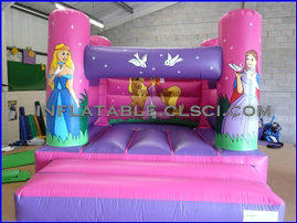 T2-792 Princess Inflatable Bouncer