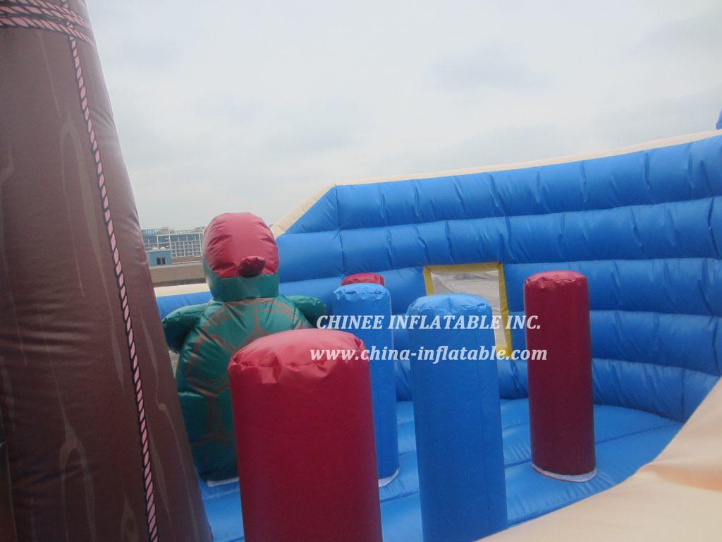 T8-1481 Pirates Inflatable Slide