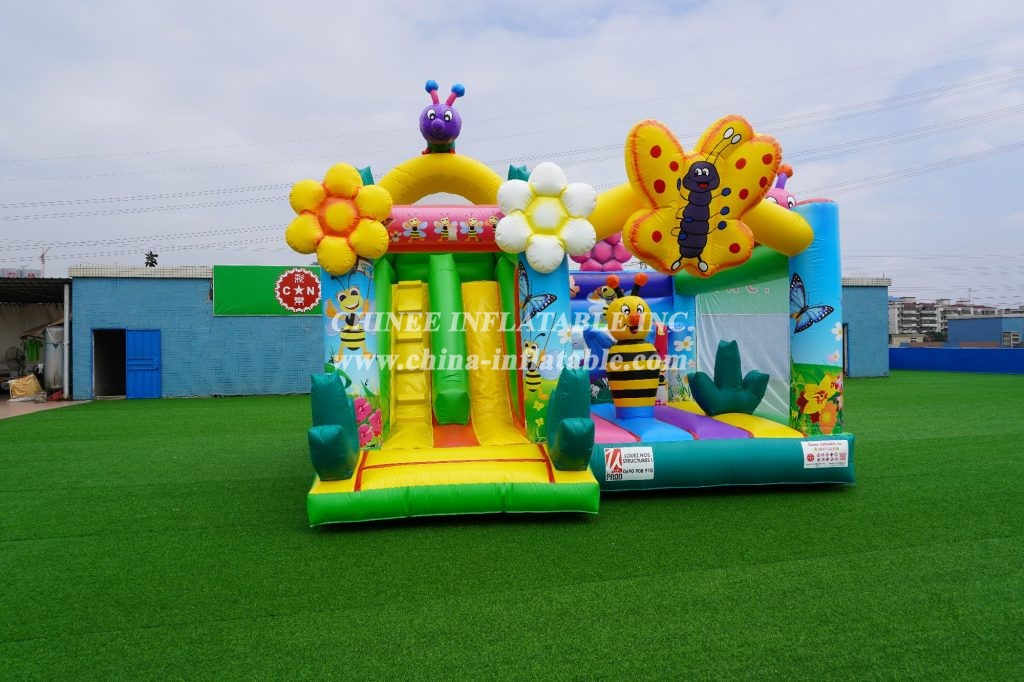 T2-3272 Busy Bee Theme Inflatable Combo