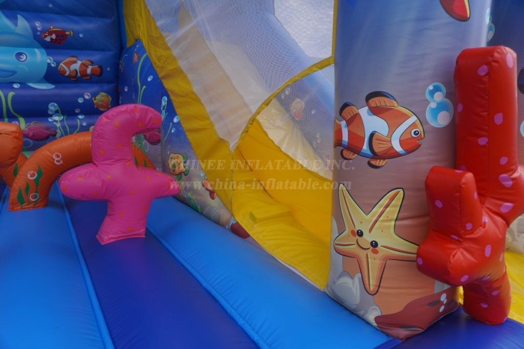 T2-3278 Undersea World Inflatable Combo