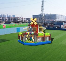 T6-474 Farm Giant Inflatable Amusing Park Inflatable Playground For Kids