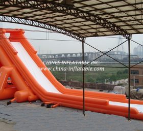 T8-808 Inflatable Slide Orange Slide