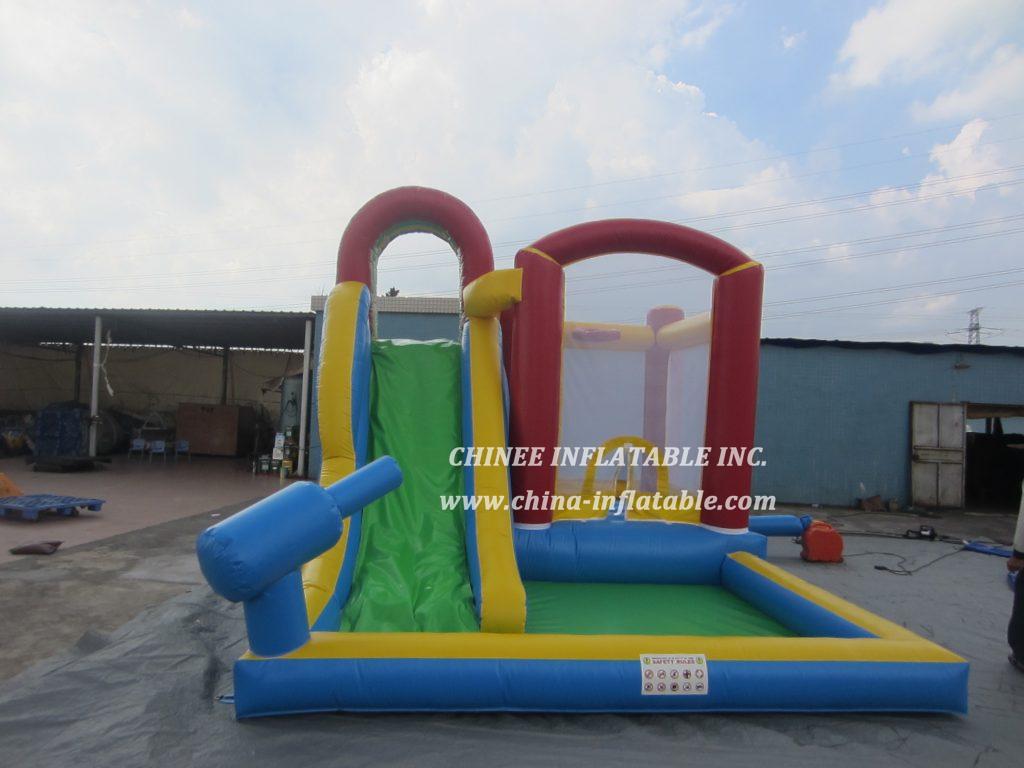 T5-689 Commercial Inflatable Water Pool Slide Bouncy Combo