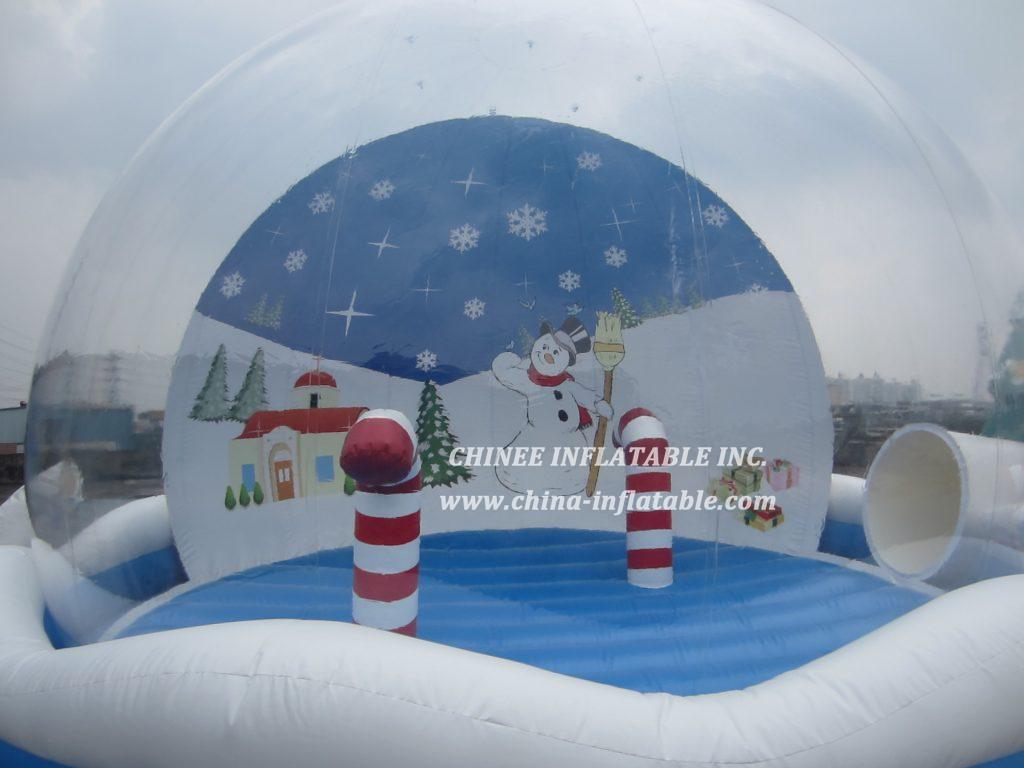 T2-3412 Christmas Gift Snowman Candy Bouncer
