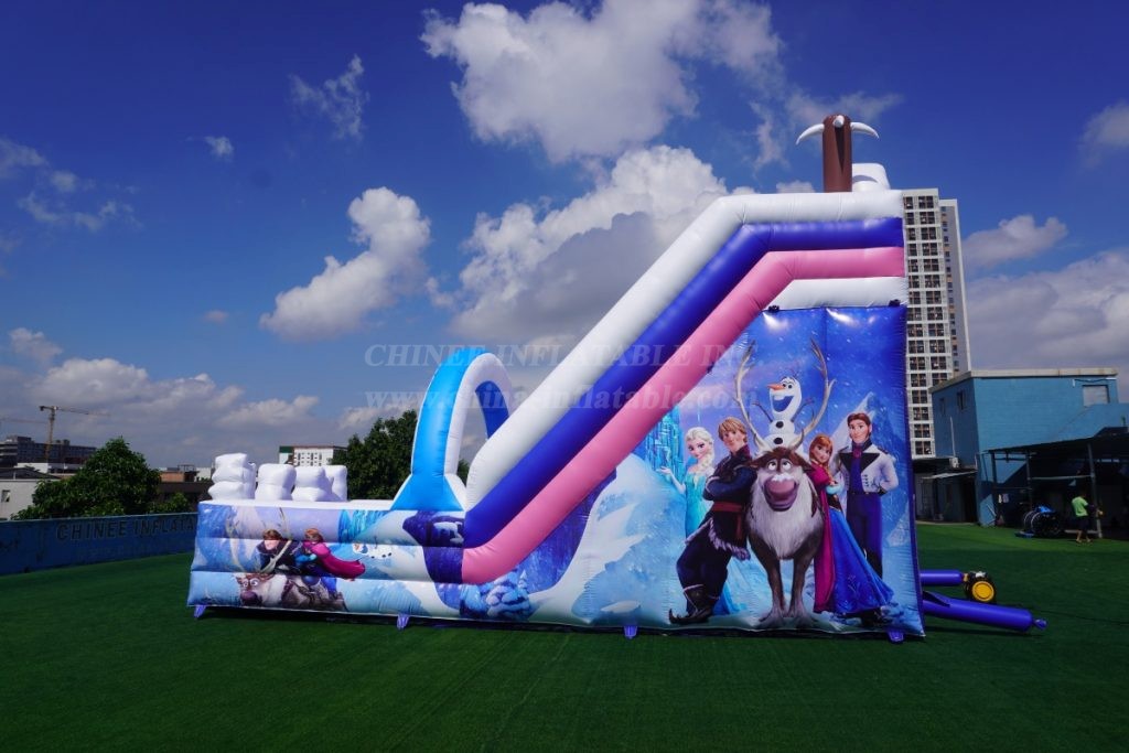 T8-1545 Disney Frozen Inflatable Slide