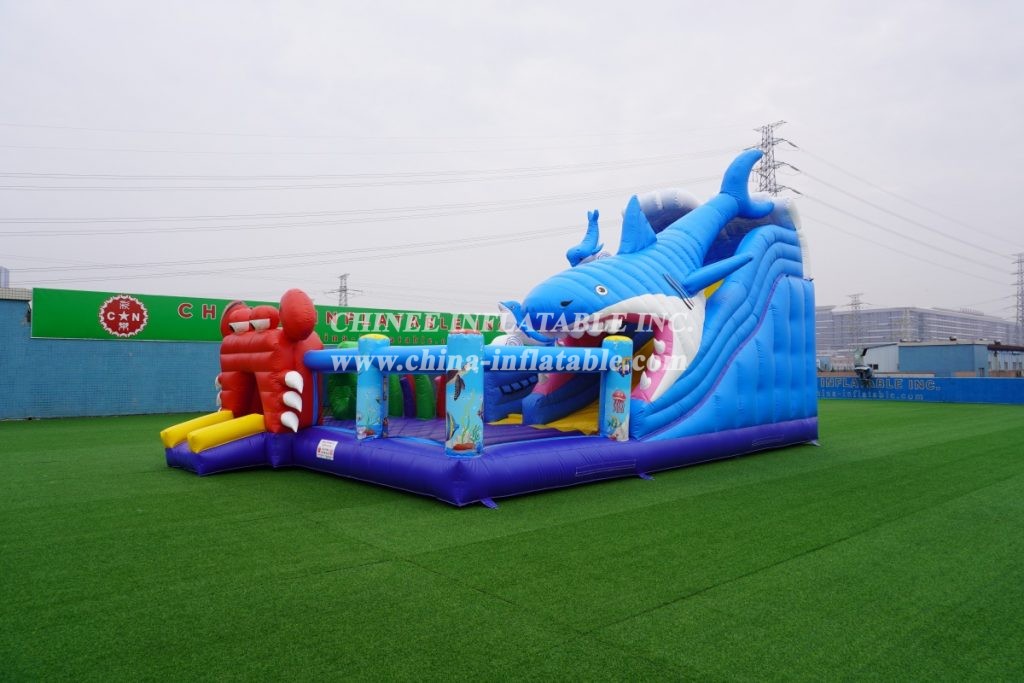 T6-603 Inflatable Sea Playground Inflatable Sea World Fun City