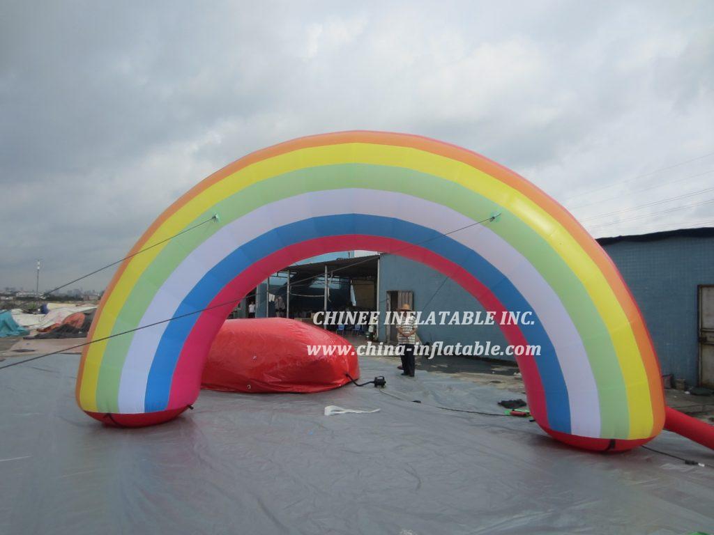 Arch1-236 Rainbow Inflatable Arches