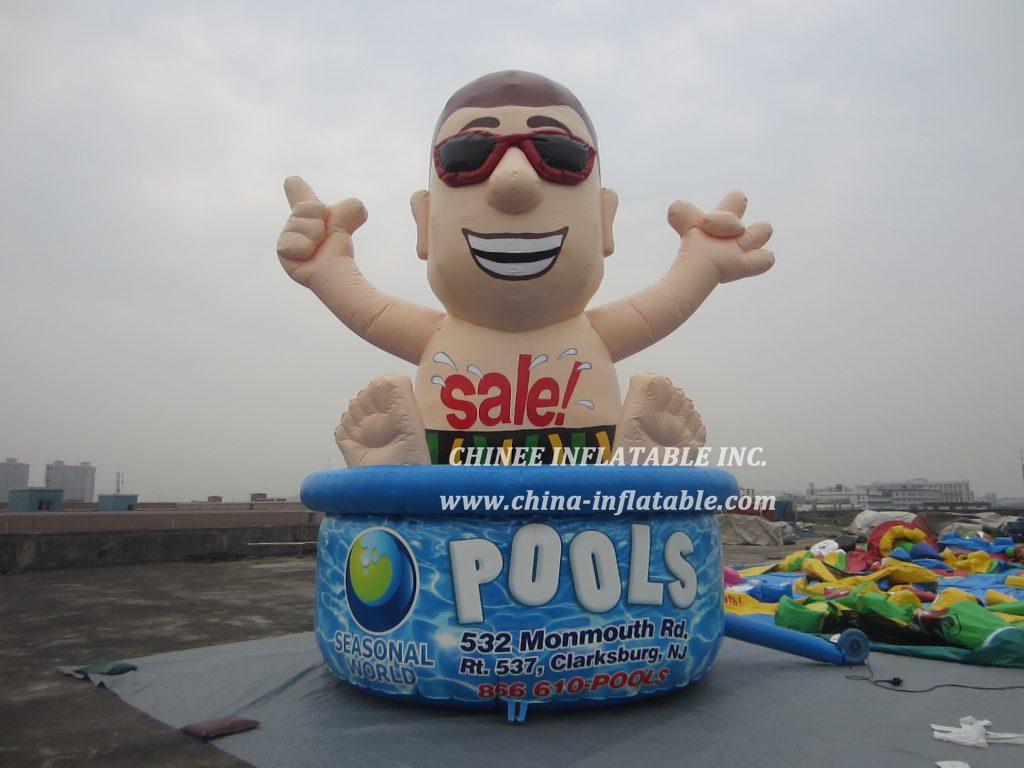 Cartoon2-046 Giant Outdoor Inflatable Cartoons 4M Height