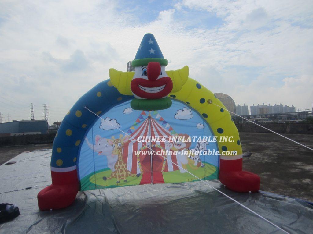 Arch2-032 Clown Inflatable Arches