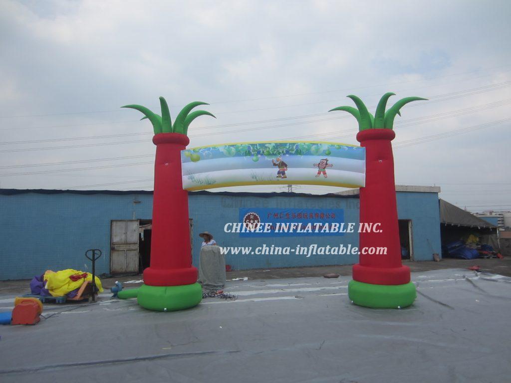 Arch1-225 Jungle Theme Inflatable Arches