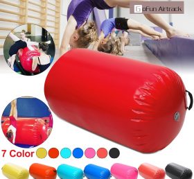 AT1-022 Inflatable Bouncer Juegos Inflables 100X60Cm Fitness Inflatable Air Roller Home Large Yoga Gymnastics Cylinder Gym Mat Beam Hot