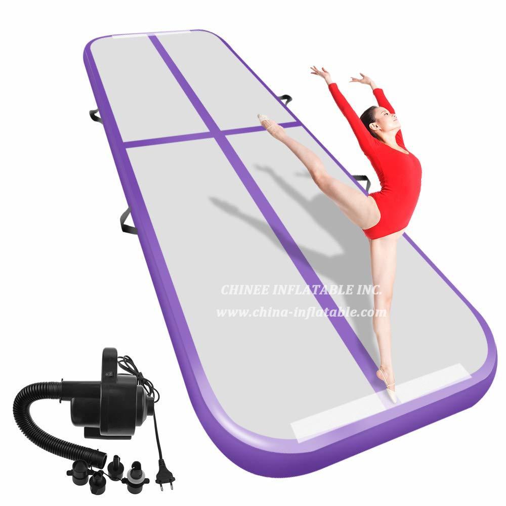 AT1-052 Inflatable Gymnastics Airtrack Tumbling Air Track Floor Trampoline Electric Air Pump For Home Use/Training/Cheerleading/Beach