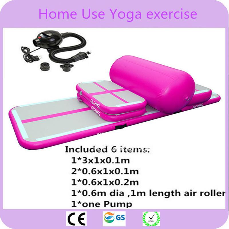 AT1-067 A Set Of Small Inflatable Jumping Mat Gymnastic Air Tumble Track,Inflatable Sport Airtrack For Gym Use Indoor