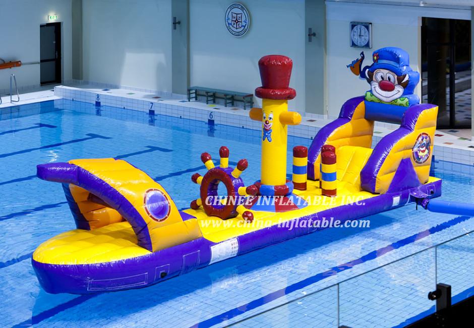 WG1-046 Happy Clown Infaltable Floating Water Sport Games