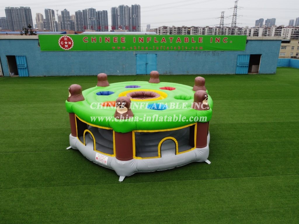 T11-2000 Inflatable Sport Game Whac-A-Mole Game