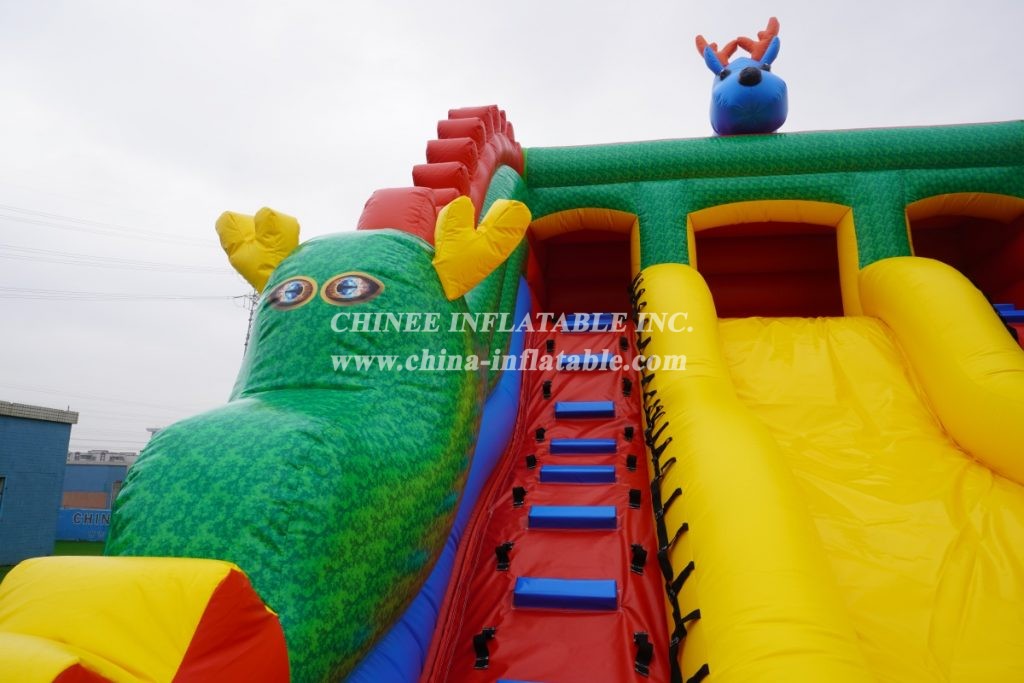 GF2-017 Jungle Theme Inflatable Funcity