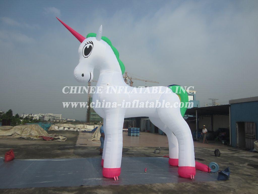 Cartoon2-048 Unicorn Inflatable Cartoons