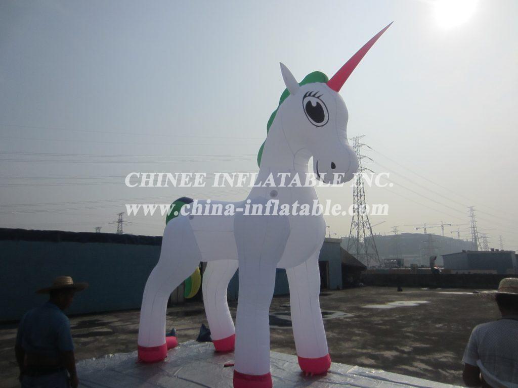 Cartoon2-048 Unicorn Inflatable Cartoons