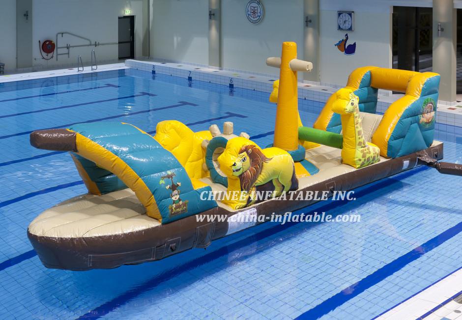 WG1-042 Lion And Giraffe Inflatable Floating Water Sport Park Game For Pool