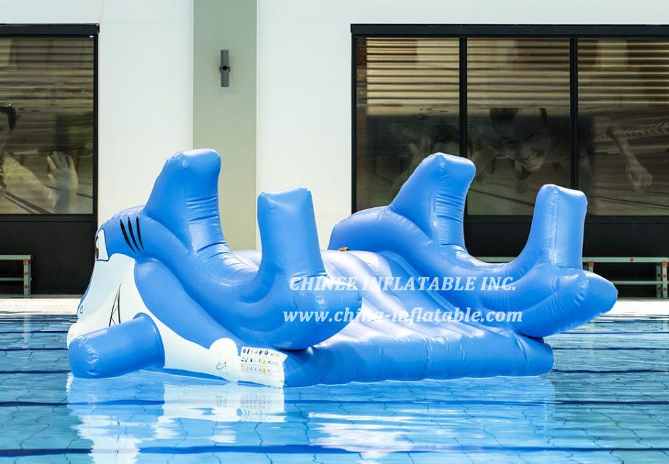 WG1-008 Shark Inflatable Floating Water Sport Park Game For Pool