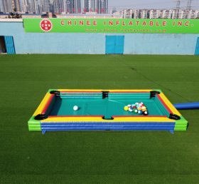 IS11-005 Inflatable Football Snooker Inflatable Human Billiard Table Games