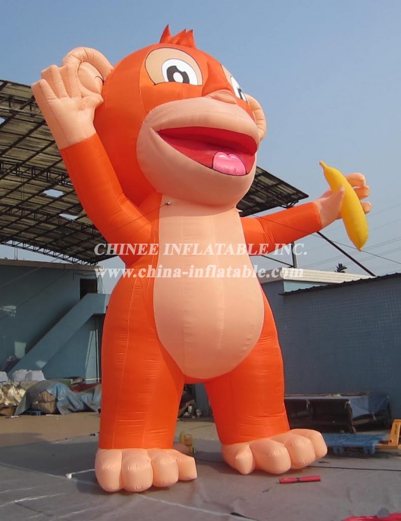 Cartoon2-094 Monkey Inflatable Cartoons