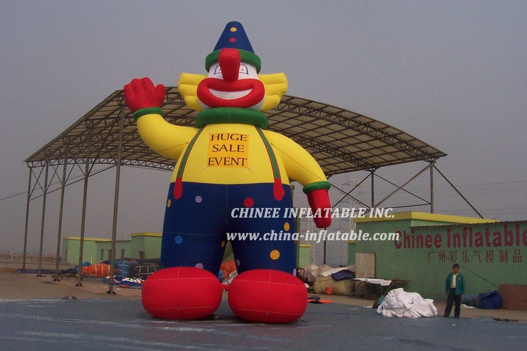 Cartoon2-025 Happy Clown Inflatable Cartoons 8M Height