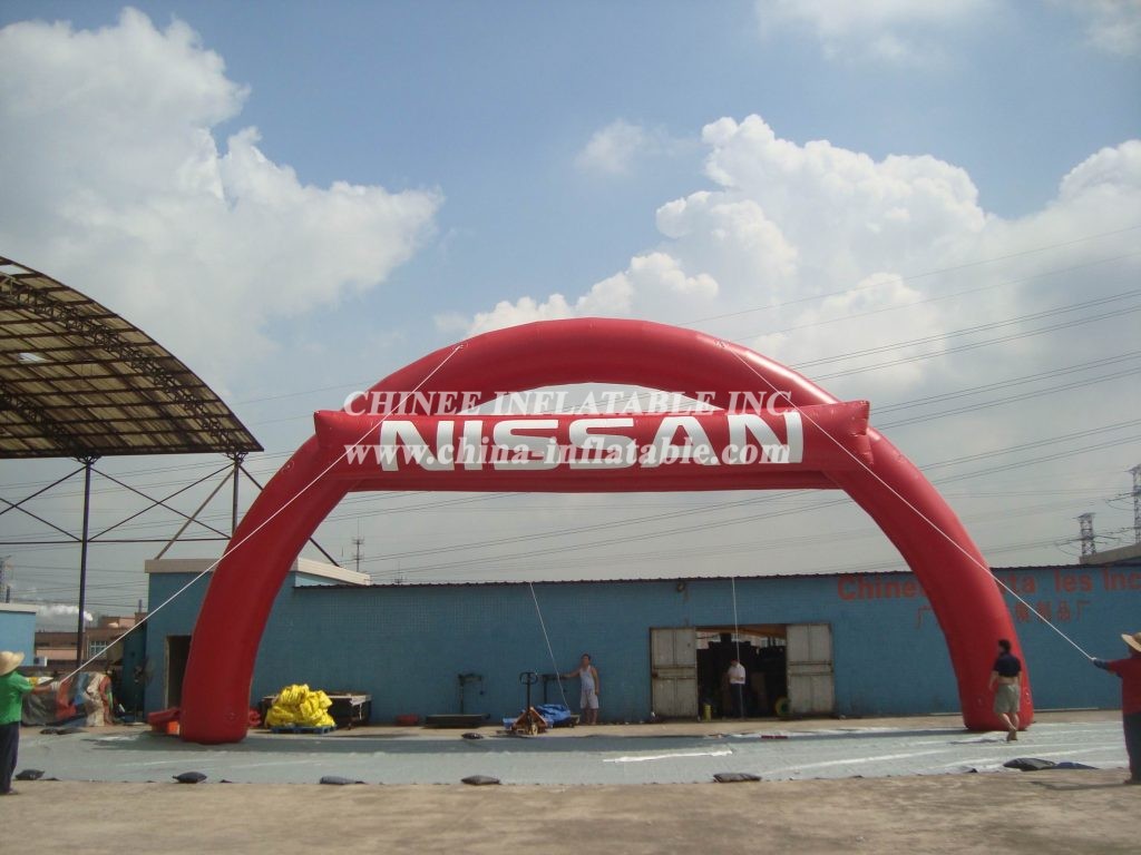 ARCH2-042 Nissan Inflatable Arches