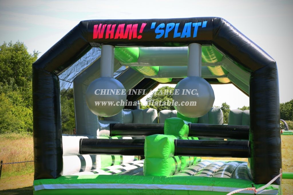 CR1-005 Superhero Challenge Fun 5K Challenge With 10 Giant Inflatable Obstacles