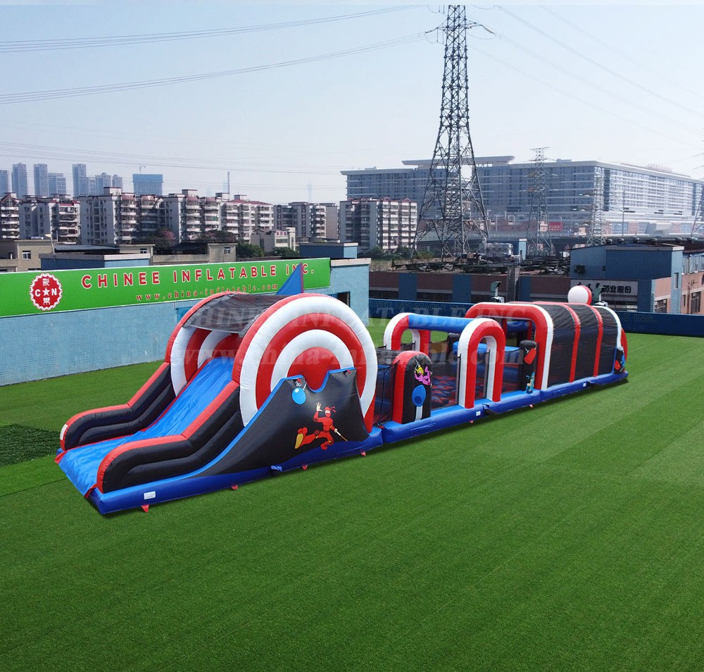 T7-1260 Parcours Inflatable 29M Ninja